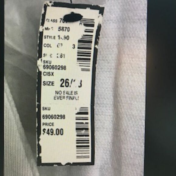 Long Sleeve Button Down Sweater . Women's Size: 26/28 . Jacque & KoKo . New - Picture 2 of 2